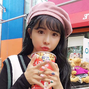 Nón nỉ, mũ nồi đính khoen tròn A194