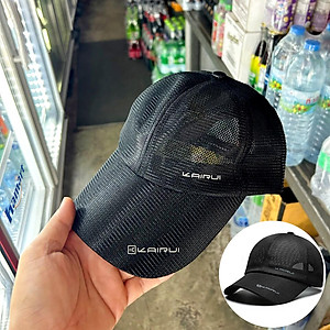 Mũ Lưới Che Nắng Unisex Nón Kết Lưỡi Chai Nam Nữ Vải Thoáng Khí Chống Nóng Ngoài Trời Mùa Hè