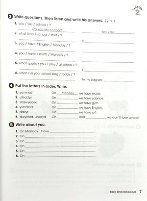 Look 3: Workbook With Online Practice