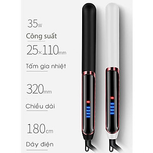 Máy UỐN, ÉP, LÀ Tóc Đa Năng 3 Trong 1 Cao Cấp Sang Trọng Kiểu Hàn Quốc - Kết Hợp Duỗi, Uốn, Tạo Kiểu Tóc Thông Minh – Dùng Cho Salon Tóc & Tại Nhà – Chính Hãng VinBuy (Tùy Chọn 2 Màu Trắng Đen) 