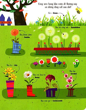 Sách Tương Tác - Lift-The-Flap - First 100 Plants - 100 Từ Đầu Tiên Về Thế Giới Thực Vật (Tái Bản)