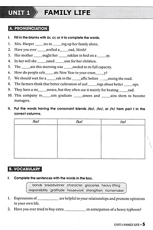 Bài Tập Thực Hành Tiếng Anh 10 - Có Đáp Án (Dùng Kèm SGK Tiếng Anh 10 Global Success)