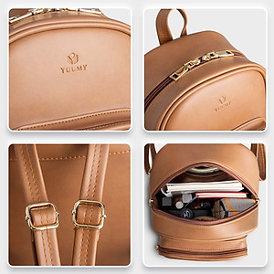 Balo Yuumy ( Thời trang nữ cỡ trung - Balo da Liberal YBA55 )