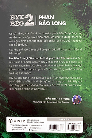 Bye Béo 2 - Mọi Điều Bạn Biết Về Giảm Cân Đều Sai