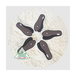 Lót giày vải cotton Hương quế CI-03 làm từ vải cotton - bột quế giúp hút ẩm - khử mùi - phòng cảm cúm và cải thiện sức khoẻ