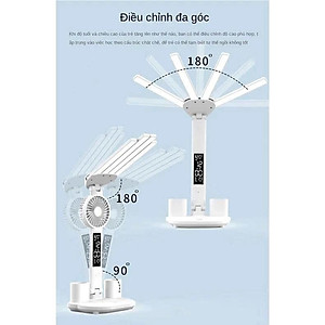 Đèn LED Để Bàn Đa Năng, Đèn Học Để Bàn Chống Cận Cao Cấp Với 3 đèn，đèn học，đèn học chống cận