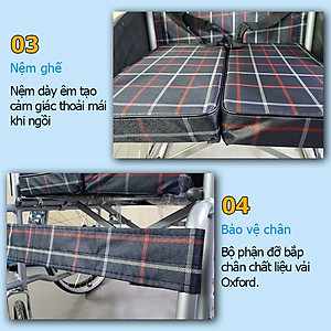 Xe lăn tay cơ bản cho người già, Nhiều mẫu lựa chọn - Hàng chính hãng NIKITA