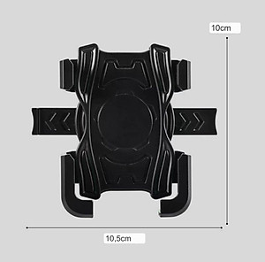 Gía đỡ kẹp điện thoại kiểu chân gương cho xe máy kèm ô tiện lợi TiMa.lala - Hàng chính hãng