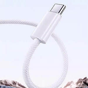 Dây sạc LI-TOP PD15 Công suất 60W bện dù chân Type C ra Type C dây dài 2 mét , dùng thử 30 ngày, bảo hành hàng chính hãng 1 năm