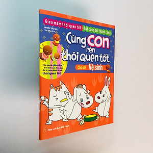 Sách Trọn bộ 10 cuốn Cùng con rèn thói quen tốt: Cuộc sống + Lao động + Đạo đức + Lễ phép + Ăn uống + Vệ sinh + An toàn + Sức khỏe + Hành vi + Tính cách