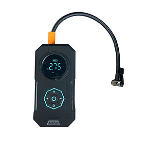 Máy bơm lốp xe máy, xe ô tô, xe đạp, bơm bóng UCAR I-01, pin sạc nhỏ gọn, tự động dừng khi đủ áp suất, có đèn LED