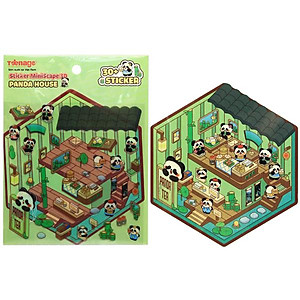 Sticker MiniScape 3D - Teenage MS-02