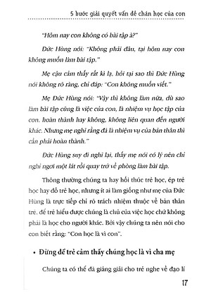 Sách Cha Mẹ Phải Làm Gì Khi Con Không Thích Học - 5 Bước Giải Quyết Vấn Đề Chán Học Của Con