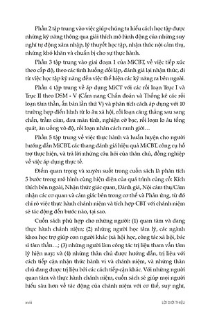 Sách - Trị Liệu Nhận Thức Hành Vi Tích Hợp Chánh Niệm - Nguyên Tắc Và Thực Hành