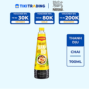 Nước tương MAGGI đậu nành thanh dịu 700ml