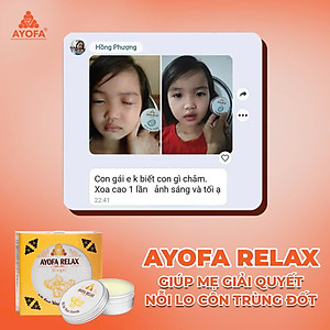 Cao Xoa Bóp Massage Thảo Dược Giúp Phục Hồi Và Làm Dịu Nhanh Chóng Ayofa Relax Hương Gừng 20G