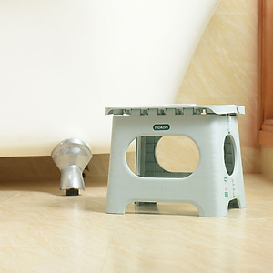 Ghế đẩu gấp gọn Hokori Nhựa Việt Nhật .Ghế nhựa Hokori xếp gọn mang đi du lịch tiện lợi - Hàng chính hãng 