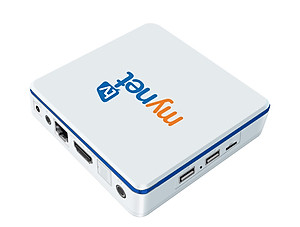 Android Tivi Box MYTV NET 4H - Chip lõi tứ 4GB RAM, 32GB ROM, Android 10 OS - Cấu hình mạnh mẽ, Hàng chính hãng