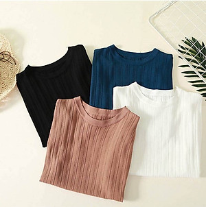 Áo len nữ freesize tay ngắn 15