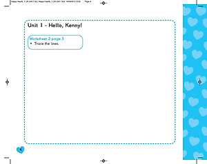 Happy Hearts US 1 Activity Book