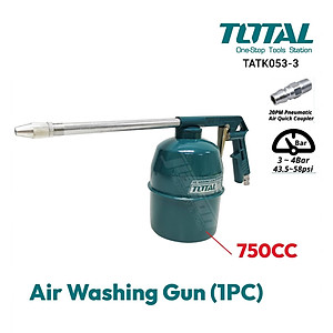 BỘ 5 CÔNG CỤ DÙNG KHÍ NÉN TOTAL TATK053-3 - HÀNG CHÍNH HÃNG
