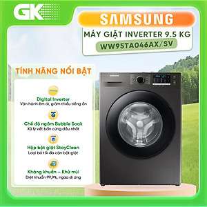 Máy Giặt Samsung Inverter 9.5kg WW95TA046AX/SV - Chỉ Giao HCM