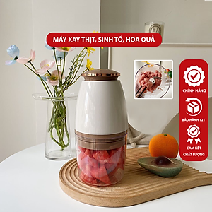 Máy Xay Sinh Tố, Máy Xay Đa Năng Nhật Bản 4 Lưỡi Công Suất 350W Dung Tích 750ml - Hàng nhập khẩu