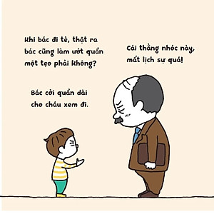 Sách Ehon - Mình Bị Ướt Quần Chút Xíu Lúc Đi Tè