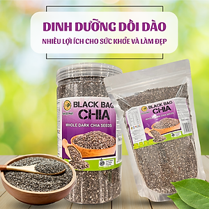 Hạt Chia Úc TLP.100% Organic Ăn Kiêng Giảm Cân Hạt Chuẩn Sạch Đều Đẹp (Gói 500g)