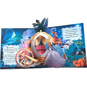 Sách tương tác tiếng Anh - Usborne Pop-up Fairy Tales Cinderella