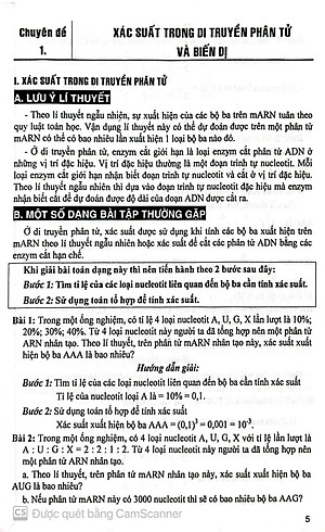 Sách Phương Pháp Giải Toán Xác Suất Sinh Học