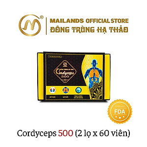 Đông Trùng Hạ Thảo MaiLands Cordyceps 500 (120 viên)