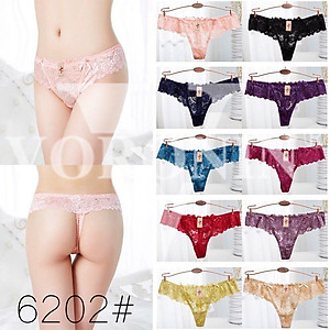 COMBO 10 QUẦN REN LỌT KHE 6202