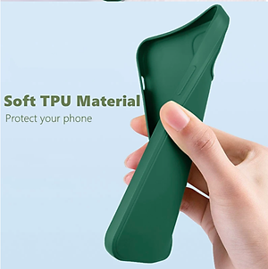 Ốp lưng silicon case cho iPhone 7/8/SE2/SE3 chống bám bẩn mặt lưng siêu mềm mịn, có gờ bảo vệ camera - hàng nhập khẩu