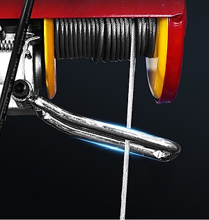 Bộ Tời Điện Kèm Rùa ABG PA200 (100/200kg) 12 Mét - Giúp Máy Tời Treo Nâng Hạ Vật Nặng Dễ Dàng Trong Nhà Xưởng Công Nghiệp Và Đời Sống, Nâng Kéo Linh Hoạt, Hiệu Quả Cao - Hàng Chính Hãng