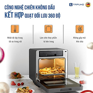 Nồi chiên hơi nước TAPUHO TSF16 COLOR bản đặc biệt - Hàng Chính Hãng