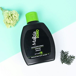 Dung dịch vệ sinh nam Malizia Vetyver Uomo 200ml + Dao cạo râu