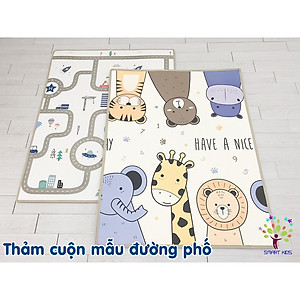 Thảm gấp Umoo Thảm cuộn Umoo 2021 dày 1.5cm Hàng chính hãng
