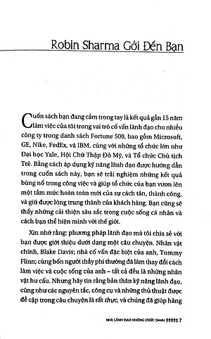 Nhà Lãnh Đạo Không Chức Danh (Tái Bản 2022)