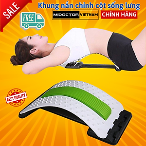 Khung Nắn Chỉnh Cột Sống, Khung Định Hình Cột Sống, Chống Thoát Vị Đĩa Đệm, Đau Lưng, Vai Gáy, Dụng Cụ Hỗ Trợ Tập Lưng - Chính Hãng miDoctor