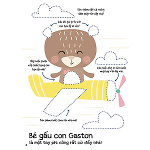 Sách Dán Hình Siêu Đáng Yêu - Các Em Bé Động Vật