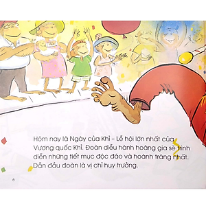 Sách Mathstart Trải Nghiệm Toán Học: Lễ Hội Ở Vương Quốc Khỉ