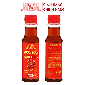 Đặc Sản Phan Thiết - Nước Mắm Tôm Biển Làng Chài Xưa Hồng Ngọc Đại Dương 125Ml/Chai