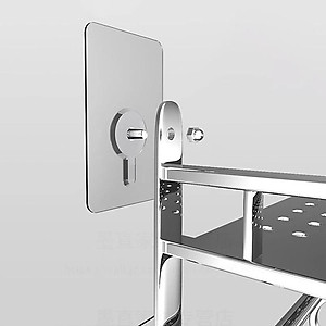 Miếng dán thanh chắn giường, Vít dán tường treo đồ không cần khoan đục, chịu tải cao, chắc chắn và tiện lợi