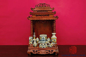 Hũ Men Rạn Đắp Nổi Bát Tràng