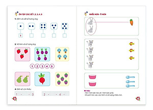 Combo Sách Tập đánh vần Tiếng Việt và Toán tư duy cho trẻ em bản mới nhất 2021 - Tặng kèm bộ thẻ học