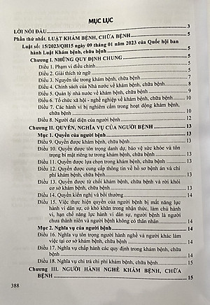 Luật Khám Bệnh, Chữa Bệnh Và Các Văn Bản Hướng Dẫn Thi Hành 