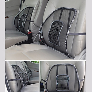 Tấm Lưới Đệm Tựa Lưng, Đệm Ghế Ô Tô, Ghế Văn Phòng - Matxa Thư Giãn Cột Sống Chống Mỏi Lưng - Hangf Loại 1 Chính Hãng MINIIN