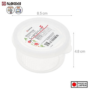 Set 03 hộp chia thức ăn dặm cho bé Nakaya Firm Pack F 180ml - Hàng nội địa Nhật Bản |#Made in Japan| |#K-142|