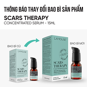 Serum giúp dưỡng trắng da, làm mờ sẹo và se khít lỗ chân lông Lá House Scars Therapy Concentrated 15ml/30ml